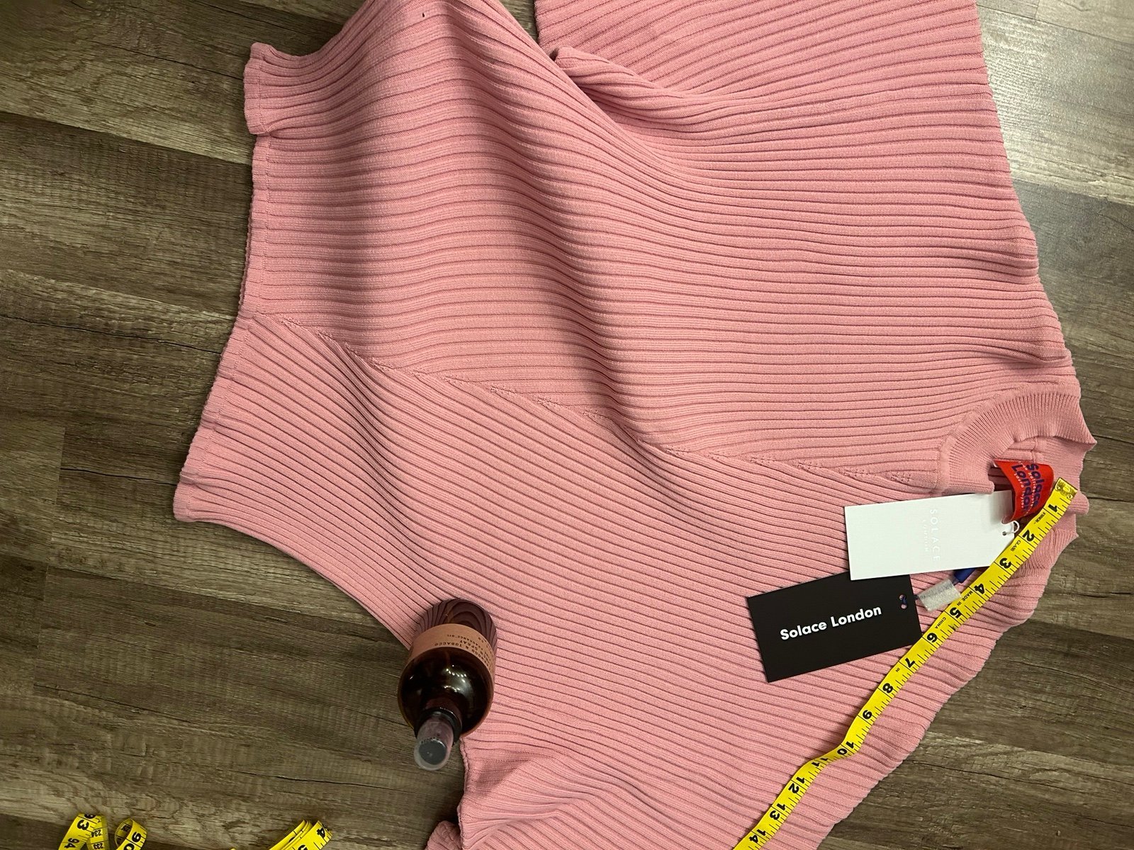 Solace London Bubblegum Pink Sweater NWT