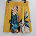 Anthropologie Maeve Tropicale Skirt Size 8 Golden Yellow Tropical Floral Print