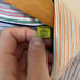 NWT Men’s Robert Graham Color Block Striped Button Up Shirt 100% Cotton Size 2XL