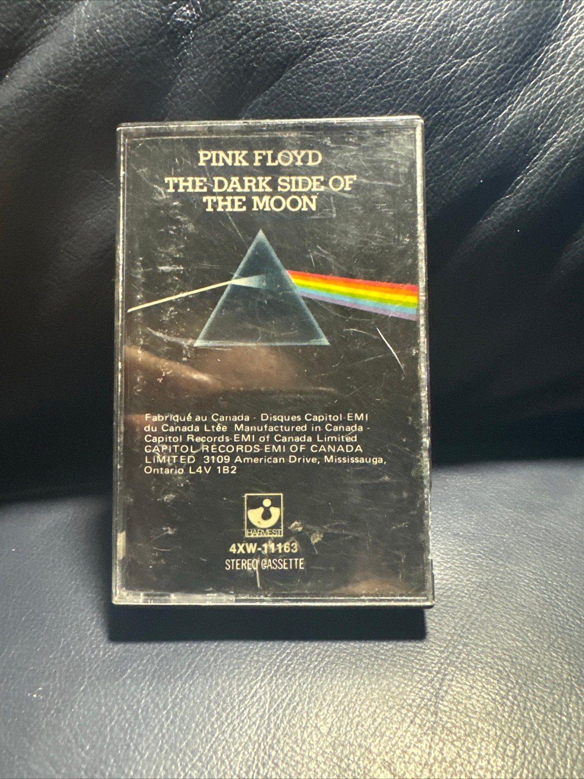PINK FLOYD-The Dark Side of the Moon 4XW-11163Cassette Dynamic Range Black Tape