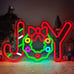 Christmas Neon Sign Christmas Joy Neon Sign Christmas Led Sign