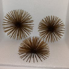 Vintage starburst urchin wall art
