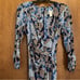 NWOT CACHE SNAKESKIN PRINT WRAP DRESS