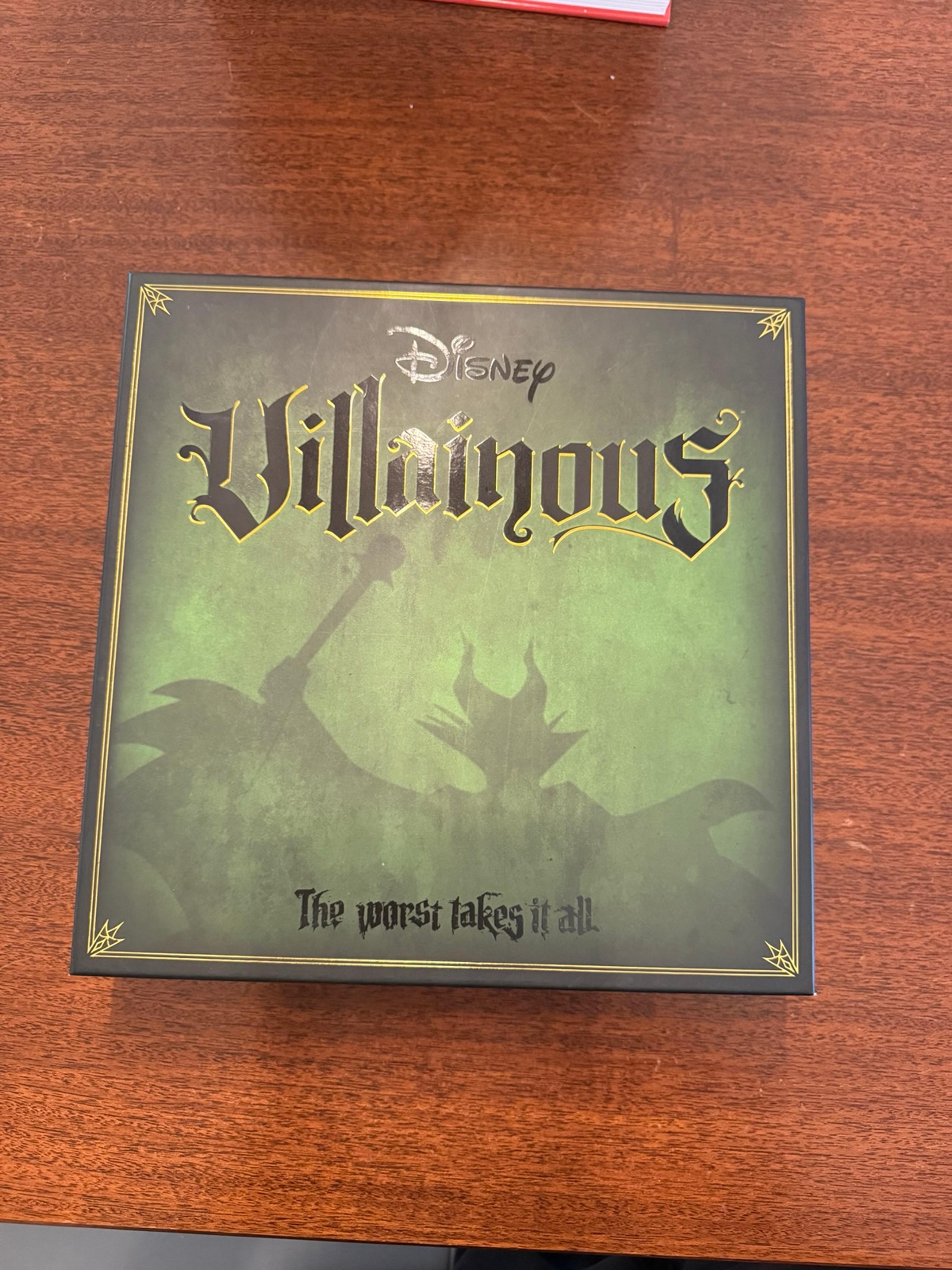 Disney Villainous Board Game The Worst Takes It All Edition - 100% Complete
