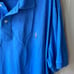 Polo Ralph Lauren Blue Pima Soft Men Collar Shirt 2XL Big Condition 9/10 no flaw