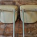 06-10 W251 MERCEDES R350 R320 R500 3RD ROW SEAT HEADREST PAIR Beige Tan LEATHER