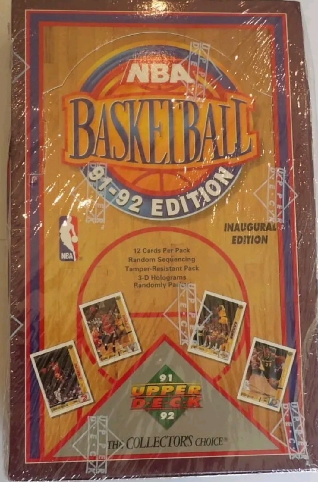 1991-1992 Upper Deck Basketball sealed Hobby Box, JORDAN