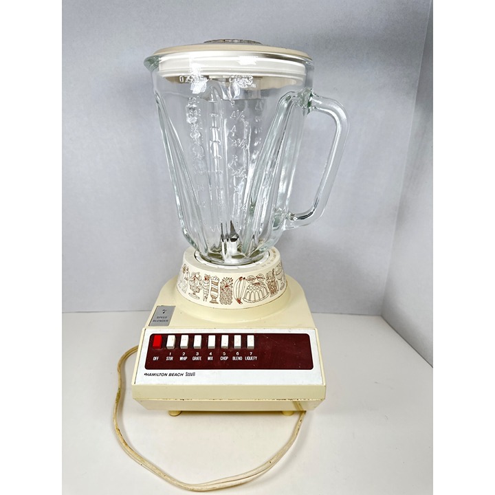 1970's Art Deco Hamilton Beach 7 Speed Blender - Works!