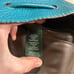 Ralph Lauren Teal Blue Leather Oxford Tote Shoulder Bag