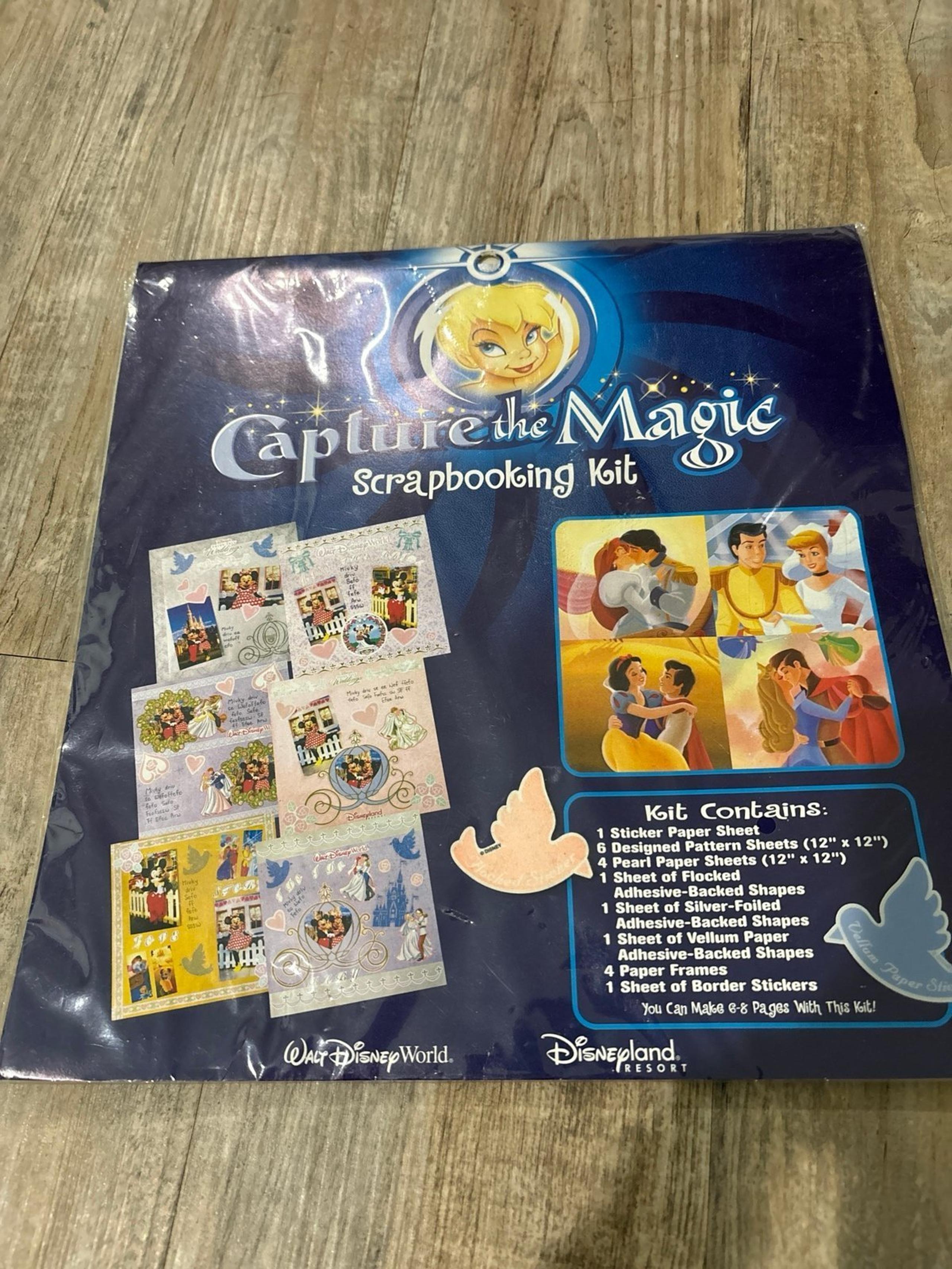 Disney Fairy Tale Weddings scrapbooking kit vintage
