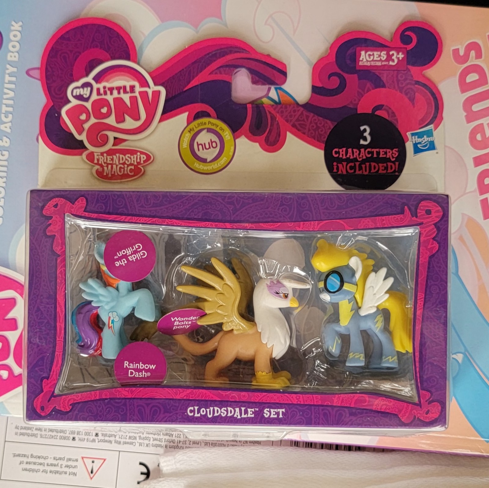 My Little Pony Friendship is Magic Cloudsdale Set of 3 Toys BRAND NEW SEALED