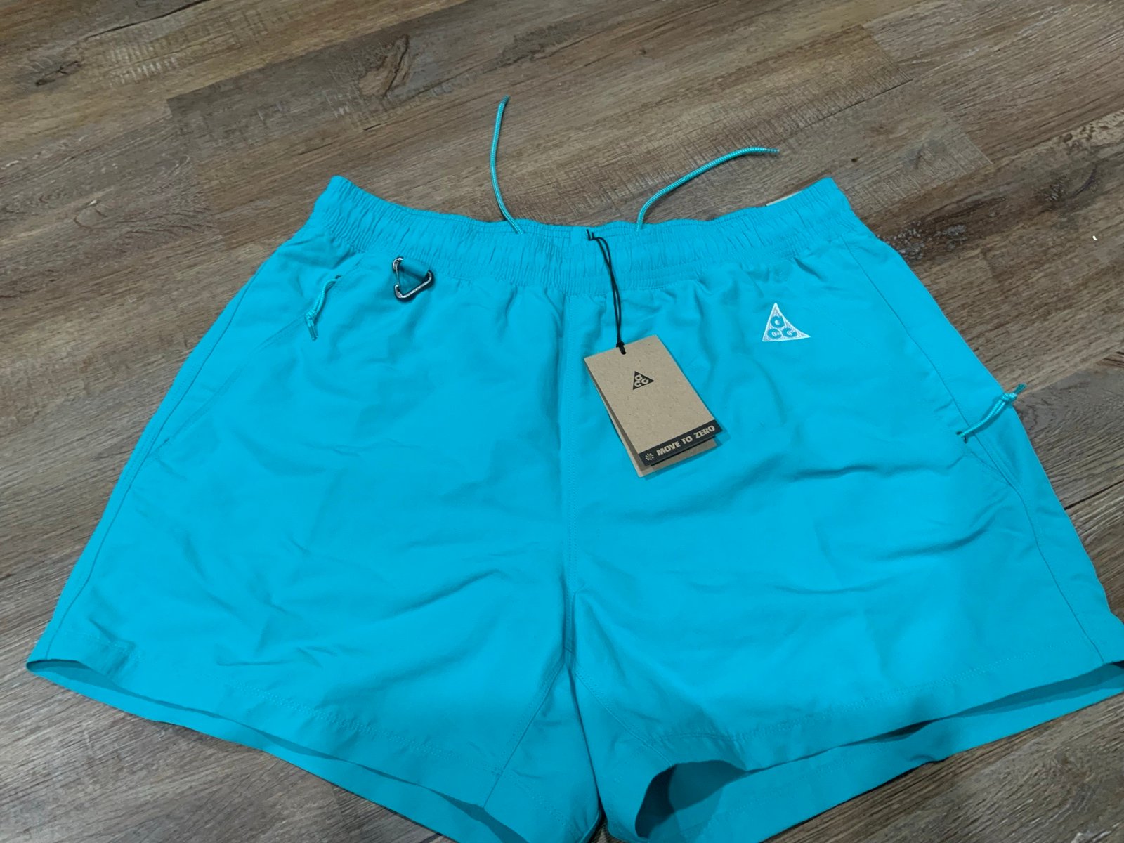 Nike ACG “Reservoir Goat” Shorts Dusty Cactus Blue FN2472-345 Mens Size M