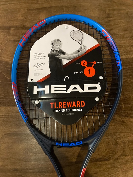 Brand New HEAD Ti Reward Tennis Racquet – Never Used