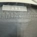 Ari Double Pocket cotton Western Rodeo Style Shirt Raw Hem Black XL