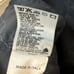 Ari Double Pocket cotton Western Rodeo Style Shirt Raw Hem Black XL