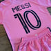 PINK MESSI MIAMI EXTRA LARGE YOUTH SOCCER JERSEY KIT SIZE 30 BOYS SET AGE 12-14