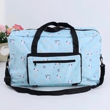 New Sanrio Pochacco Duffel Duffle Bag with 6 piece travel organizer bag cubes