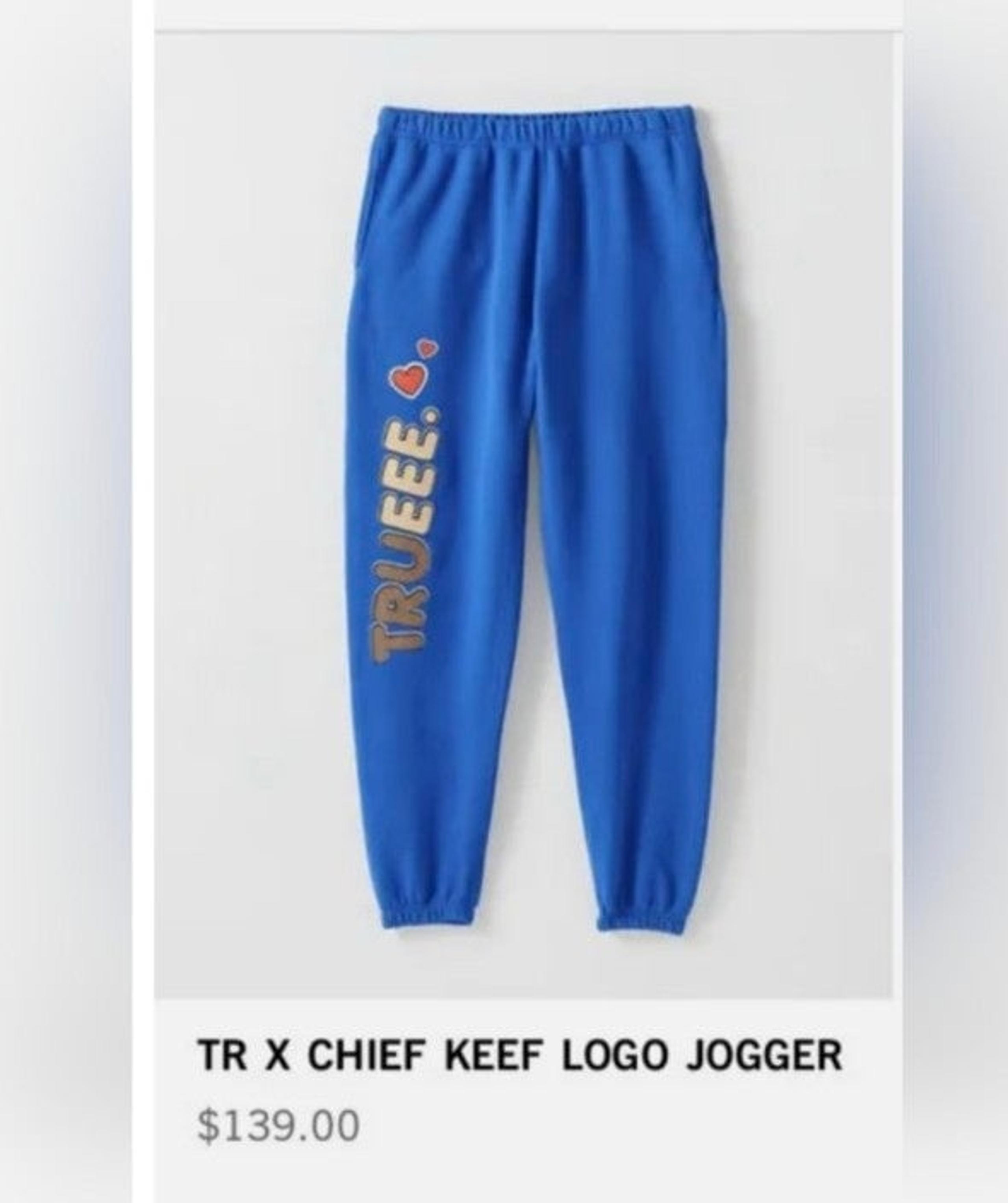 True Religion X Chief Keef Joggers