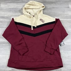 NWT Colosseum Women's Medium Florida State Seminoles FSU Pullover Hoodie