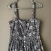 Tory Burch size 6, 100% cotton A- line midi sundress