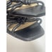 Veronica Beard Avita Black Leather Strappy Slip On Sandals Sz 5.5