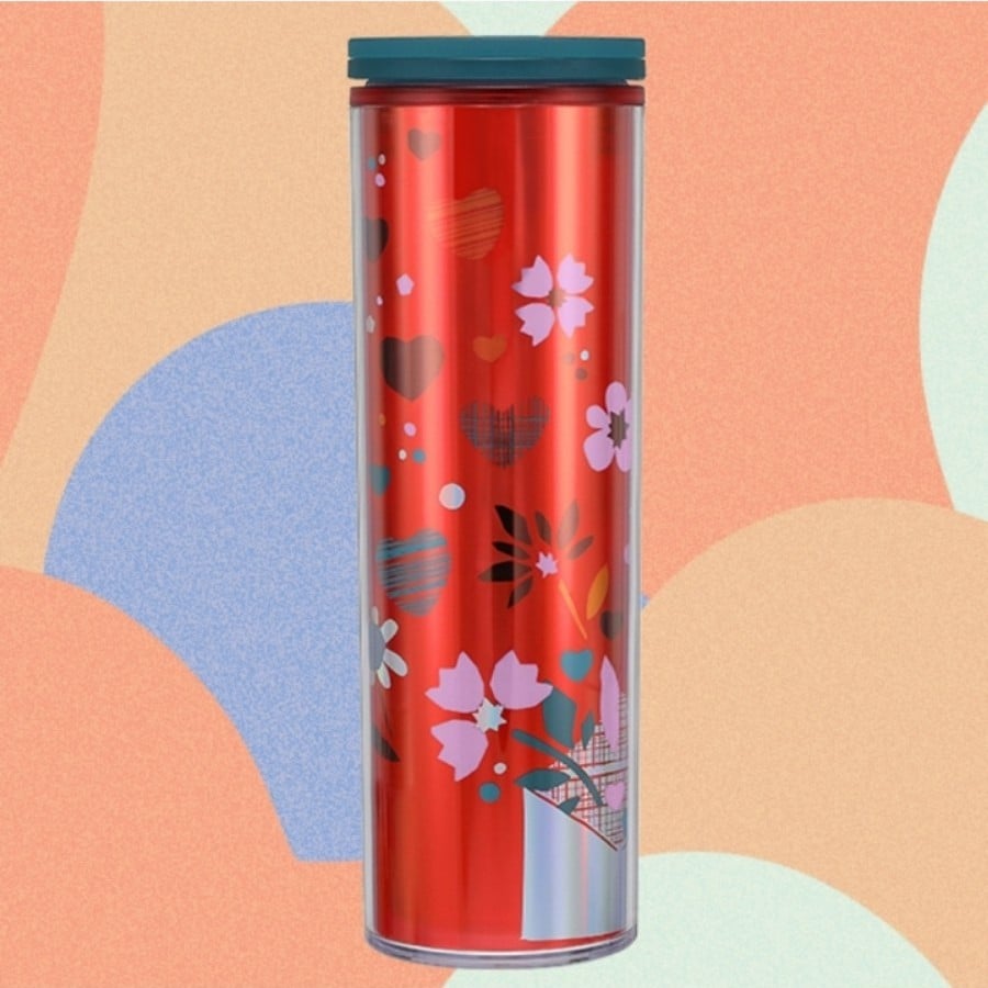 Starbucks 2023 Valentine Confetti Tumbler Cup 16oz.