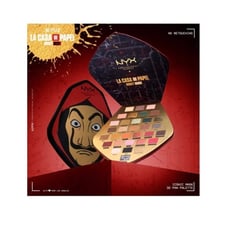 NYX x Money Heist Eye Shadow Palette.