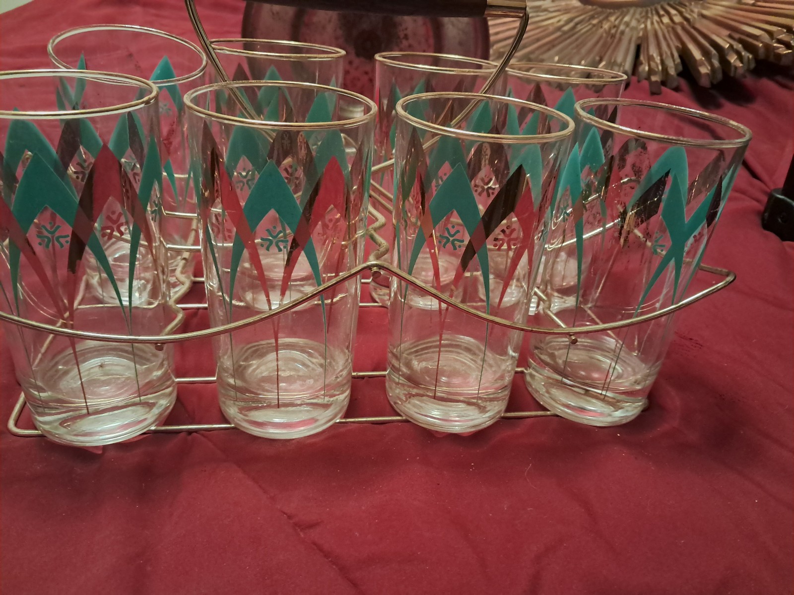 Hazel Atlas glass set