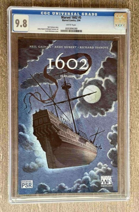 Marvel 1602 #5 MARVEL MODERN AGE COMIC BOOK 2004 GRADED CGC 9.8