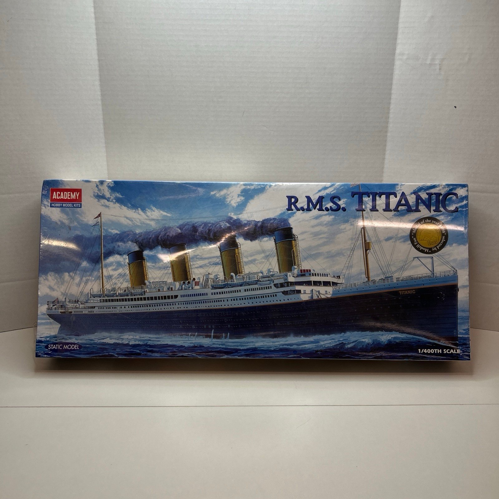 1/400 ACADEMY RMS TITANIC 1998 TOOLING #1458 SHIP MODEL KIT NEW AND SEALED
