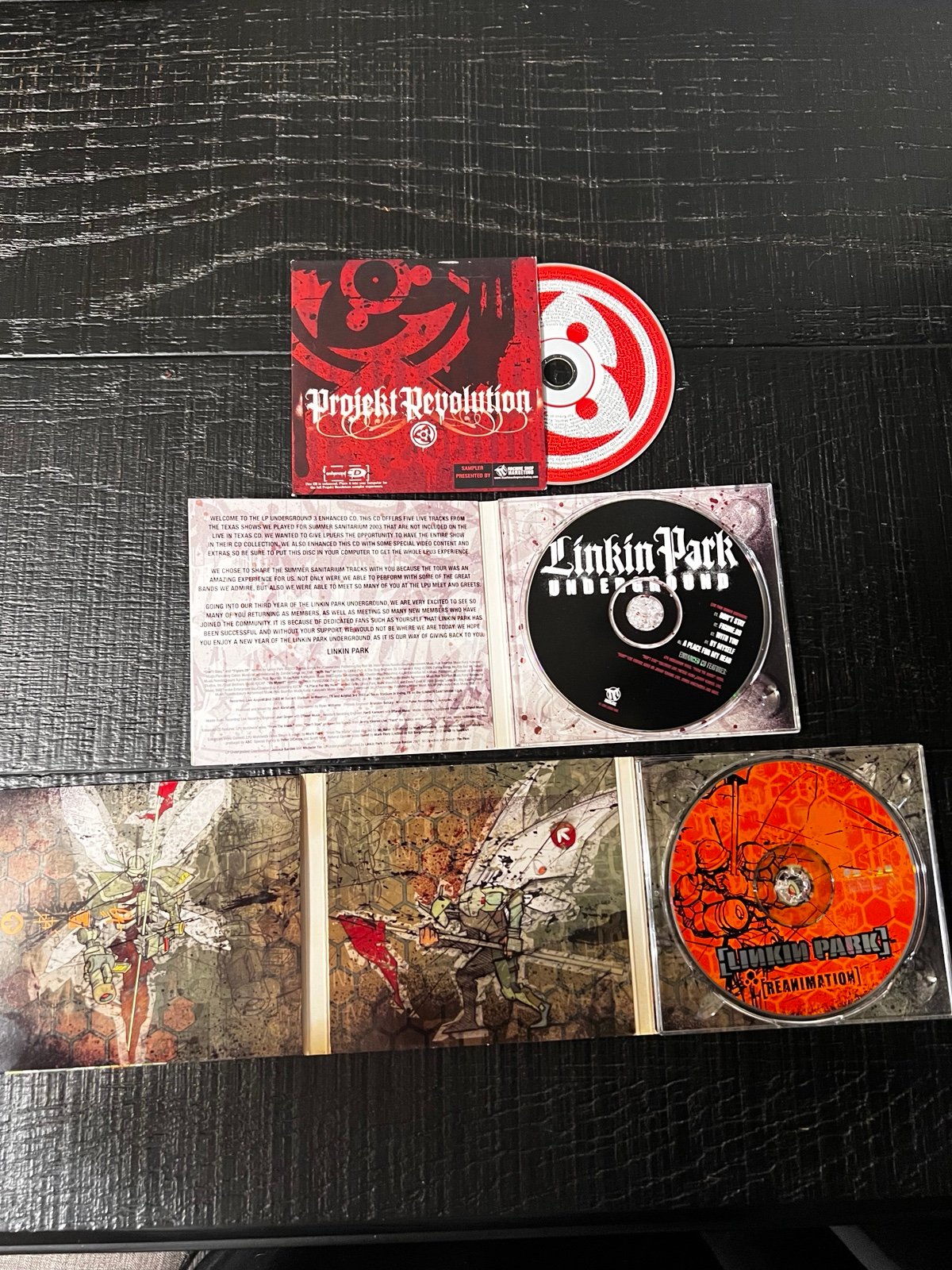 Linkin Park Underground Member Exclusive Lot CD