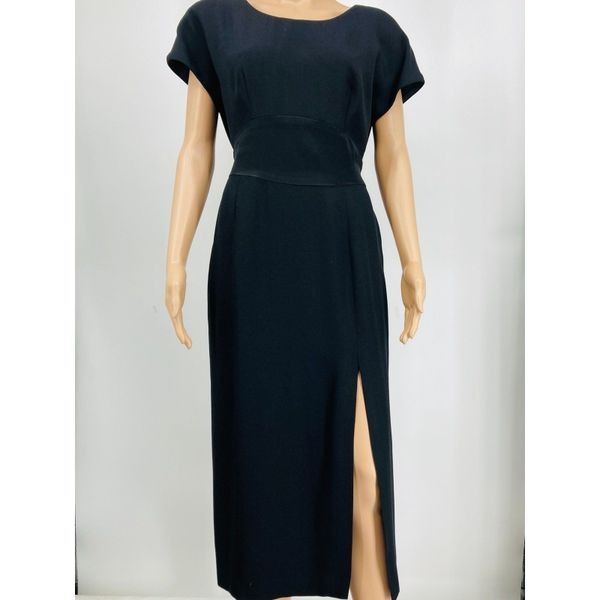 Vintage Donna Ricco Black Dress Size 10