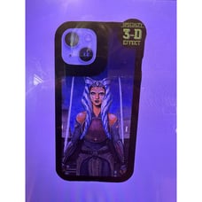 Disney Parks D-Tech iPhone 14 and 15 Case Cover NEW Star Wars Ahsoka Tano