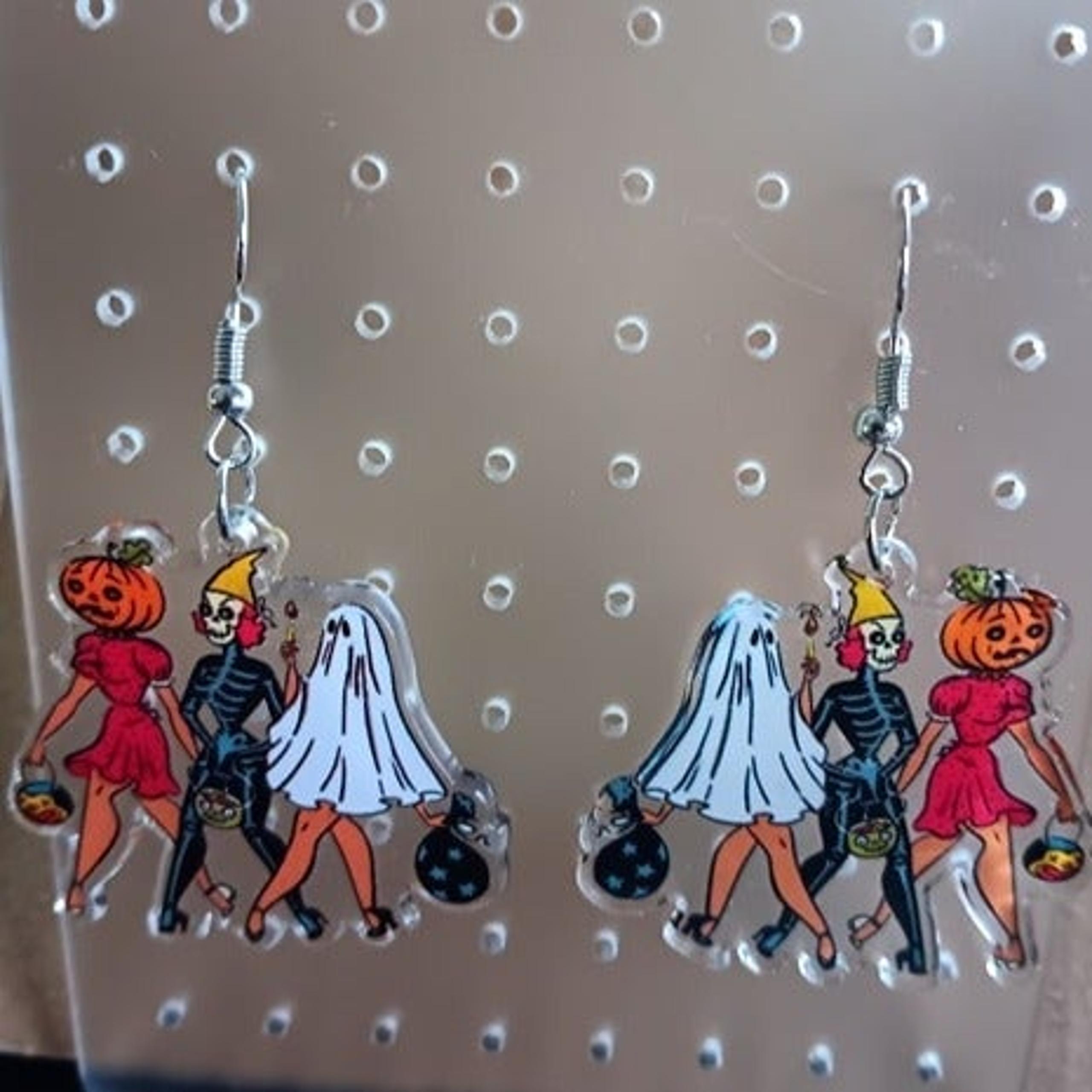 Halloween Charm Earrings (New)