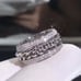 Solid 925 Silver Sparkle Pendant Simulated Diamond L Pendant US925P1161