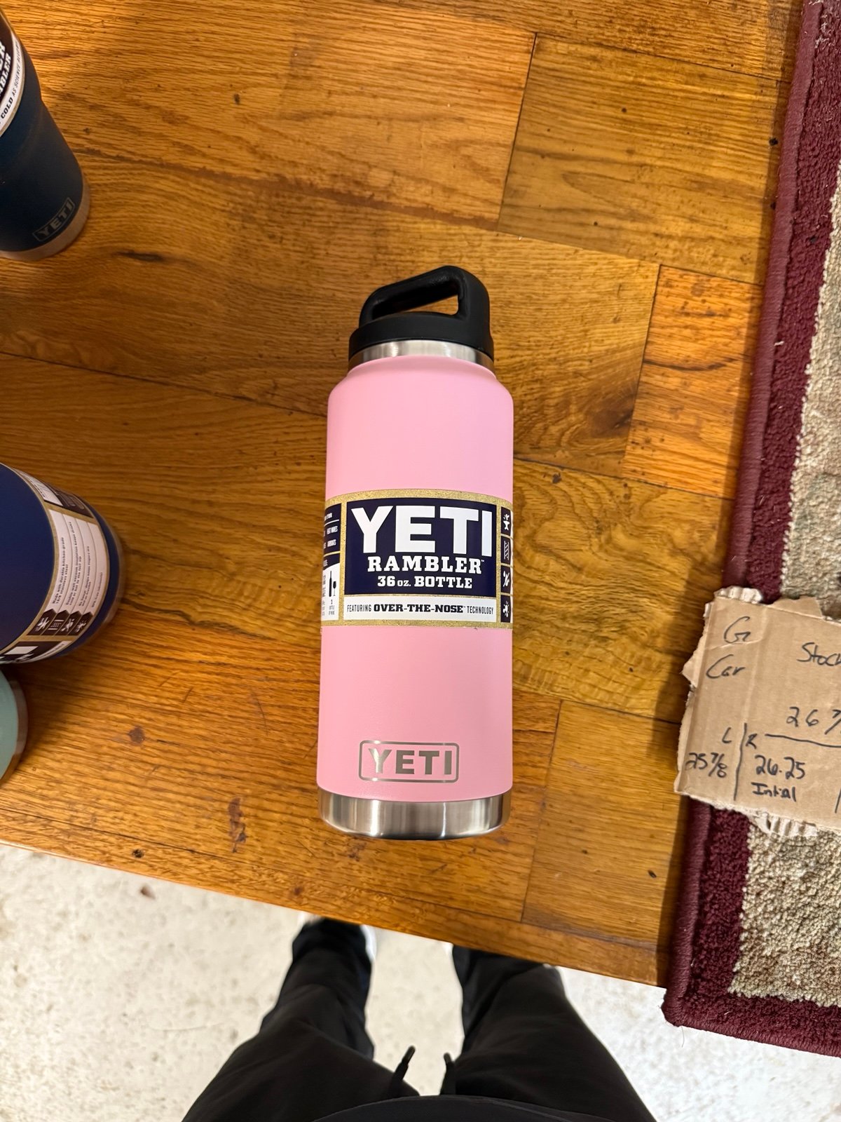 Yeti Lowball 36oz Tumbler Bottle - Limited Edition Pink Color - New!
