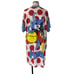 Vintage Disney Mickey Co Womens One Size Dot 90s Sleep Shirt Dress