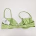 L*Space Nico Bikini Top in Green Size Small Underwires NWT
