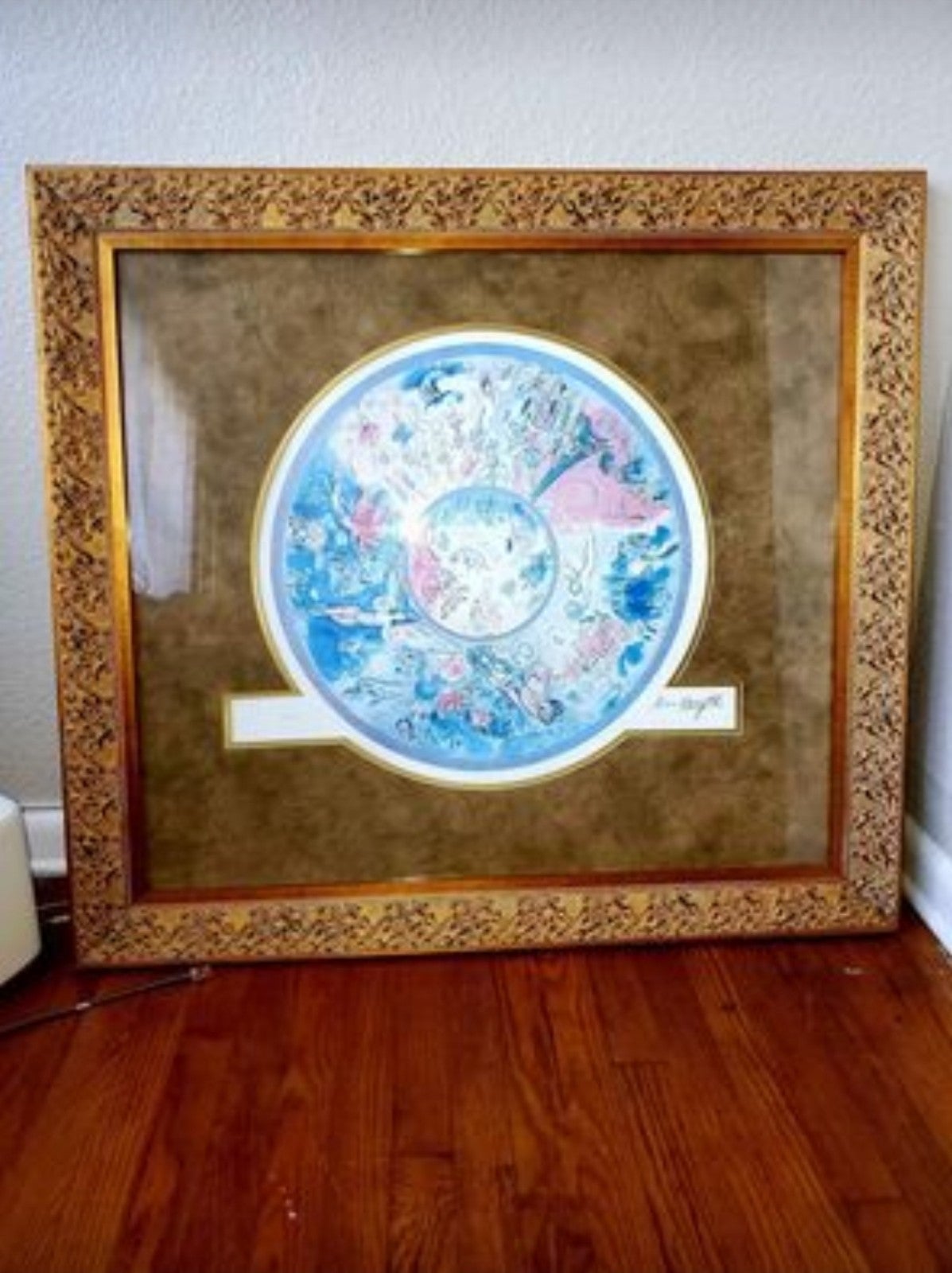 Marc Chagall Limited Paris Opera With Premium Frame