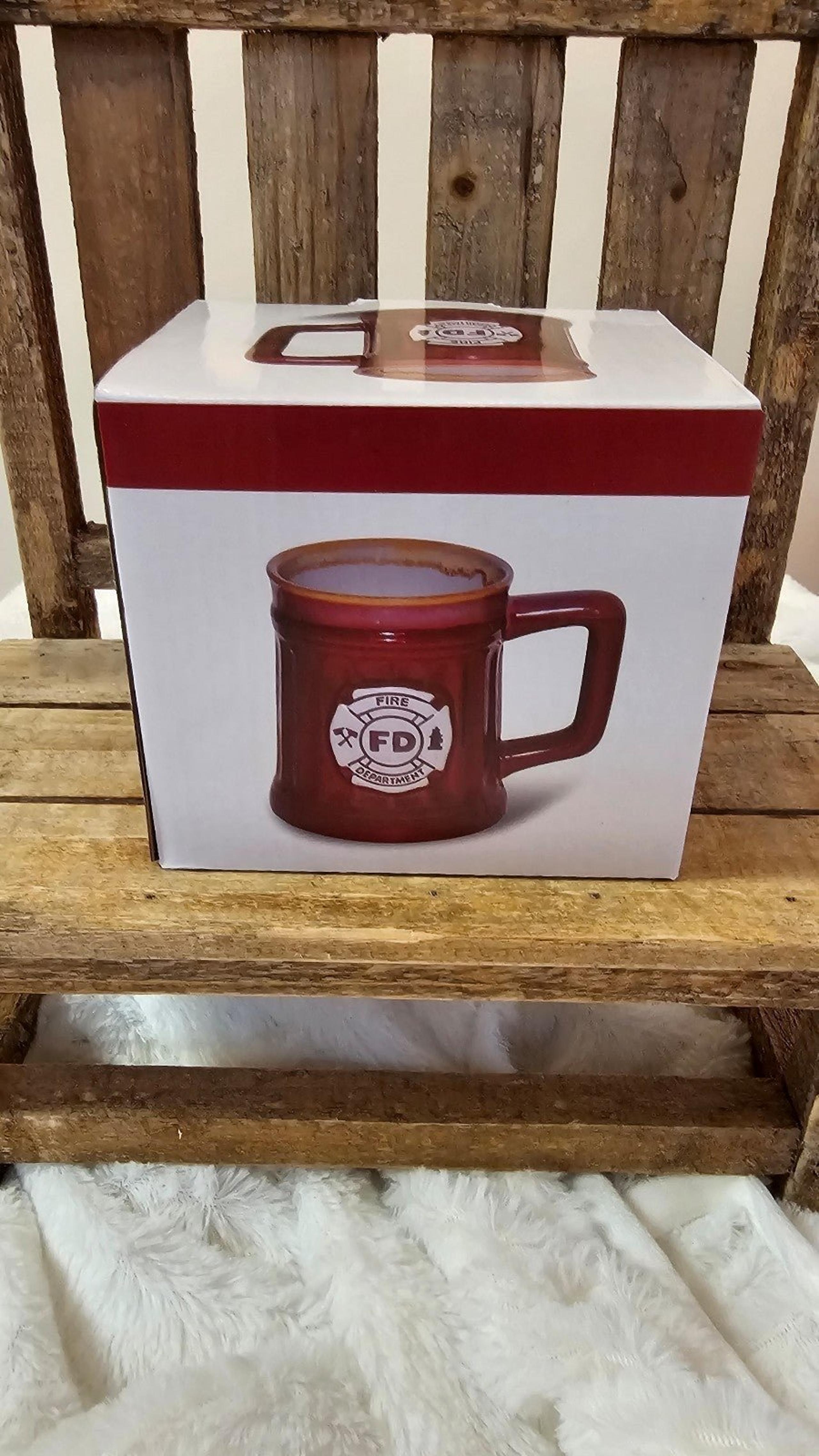 Fire Department Ceramic Mug ~ Firefighter