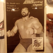 Pro Wrestling Digest August 1989 Dr Death Steve Williams