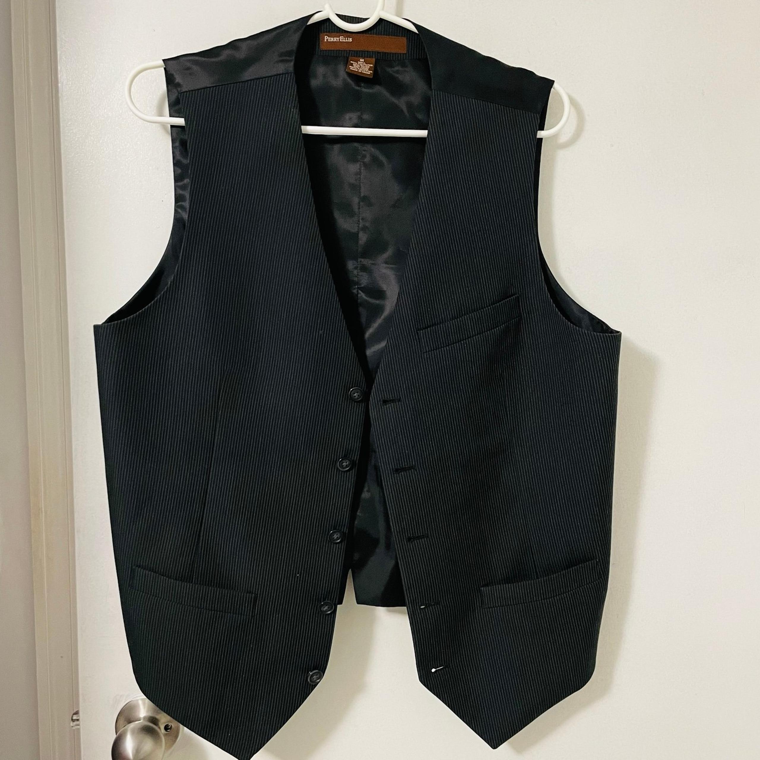 perry ellis vests for men