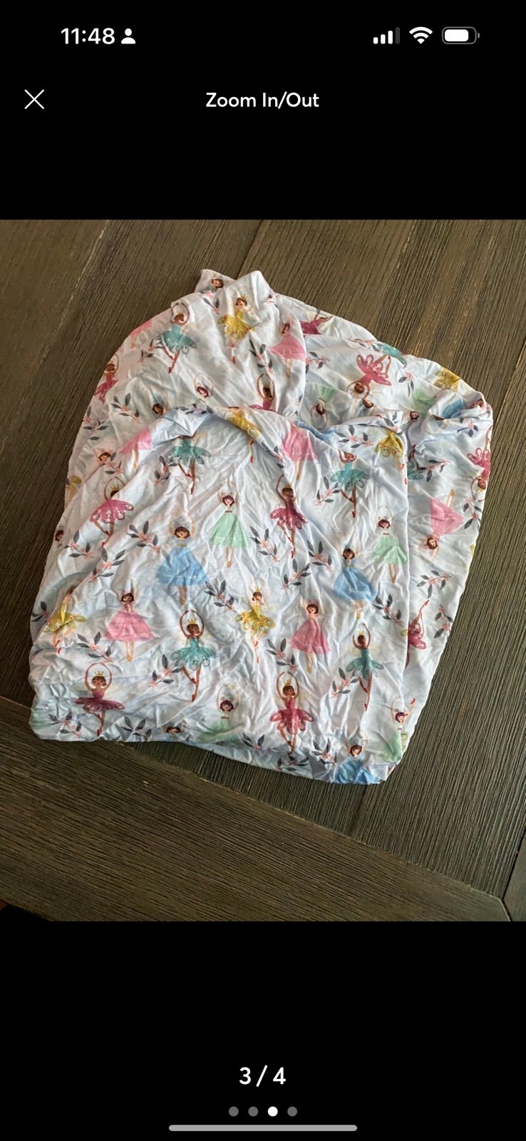 Posh peanut Noel crib sheet