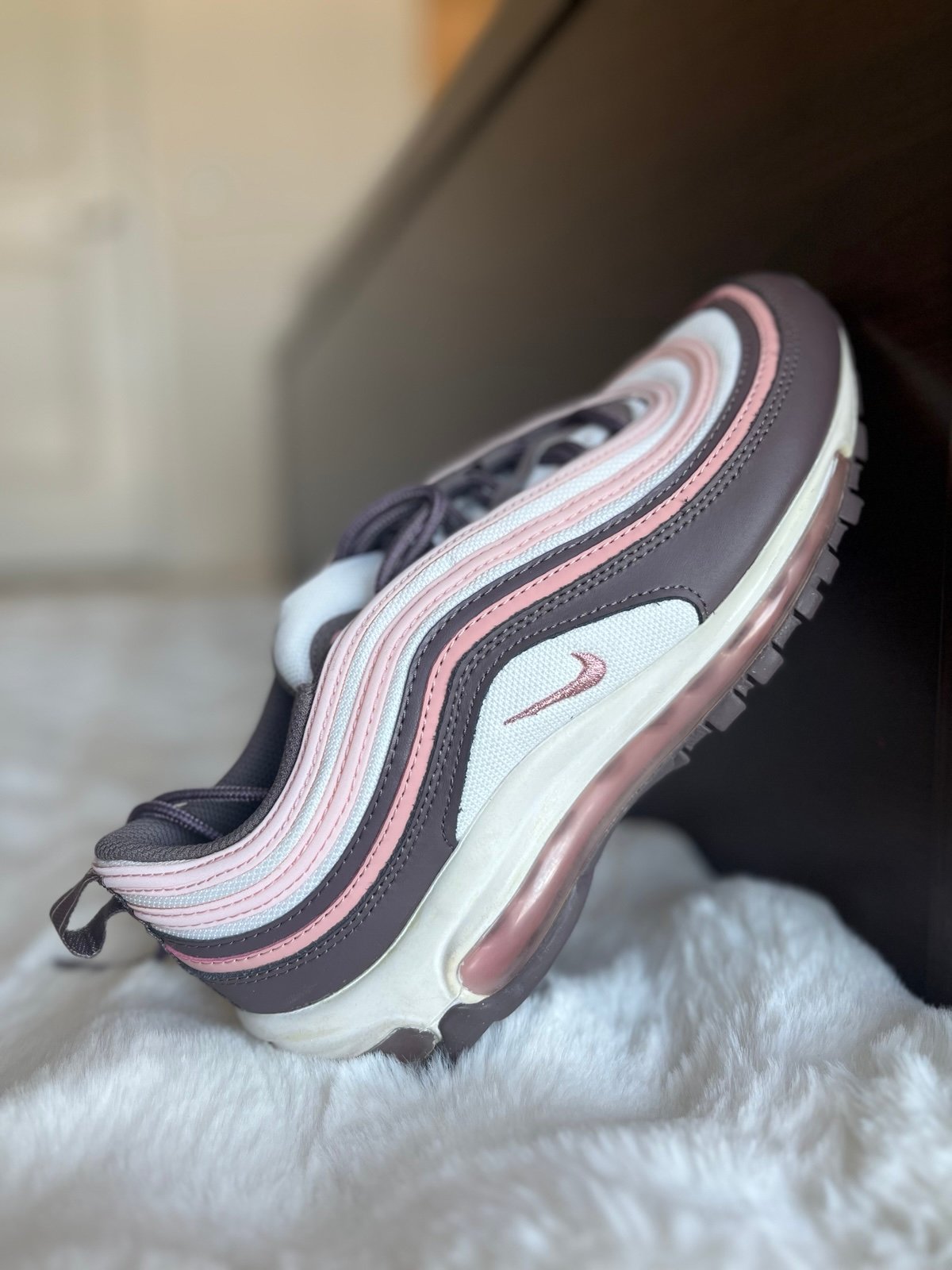Women’s Nike Air Max 97 Low Violet Ore Pink Glaze- Size US 8W (Limited Edition)