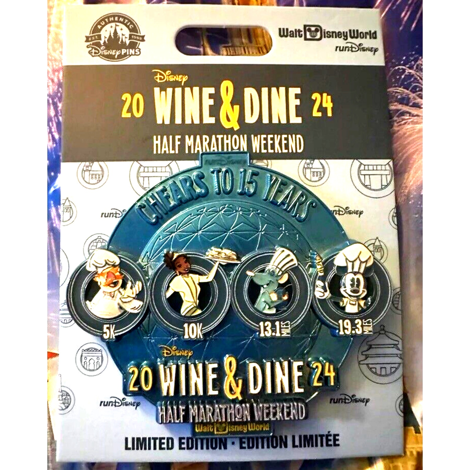 2024 runDisney - Wine & Dine Half Marathon Weekend - After Party EXCLUSIVE Pin