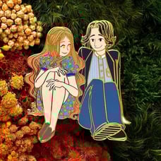 Harry Potter Snape and Lily pin snily Hogwarts