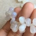 6*10mm natural tear drop moonstone strand
