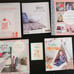 Set of 6 french sewing books