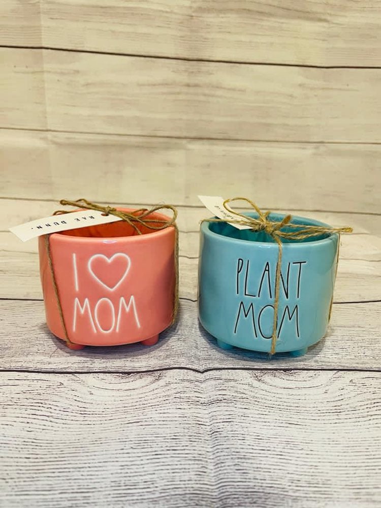 Rae Dunn mom planter