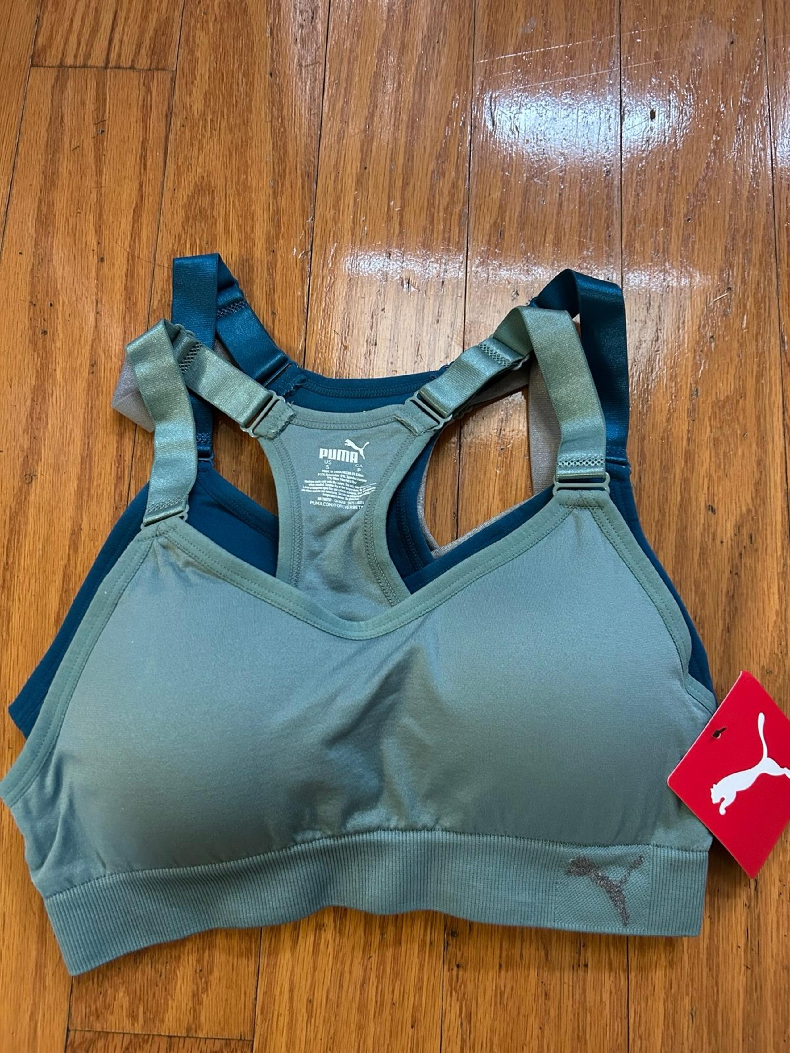 NWT Puma women sports bra 3 pack size S